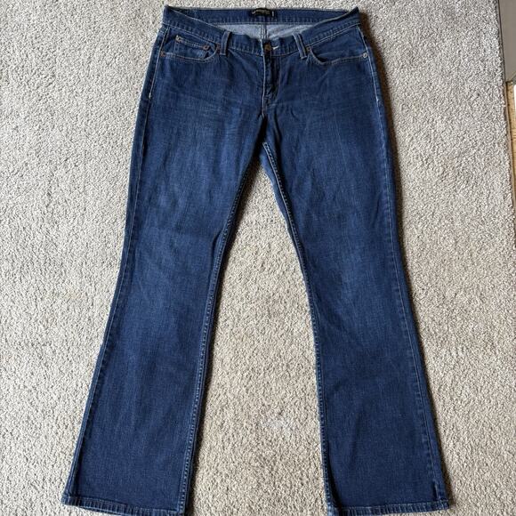 Levi's Womens 524 Too Superlow Jeans Medium Wash Size 11 Y2K Retro Boot Cut - Picture 1 of 15